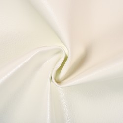 Ткань Дерматин (Кожзам) для мебели, цвет Белый (на отрез)  в Шахтах