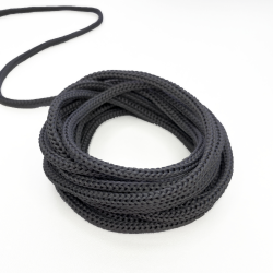 Шнур для одежды d-4.5мм, цвет Серый (на отрез)  в Шахтах