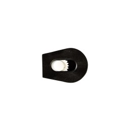 Зажим для шнура 4 мм KL цвет Чёрный + Белый (поштучно)  в Шахтах