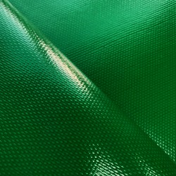 Тентовый материал ПВХ 600 гр/м2 плотная, Зелёный (Ширина 150см), на отрез  в Шахтах, 600 г/м2, 1189 руб