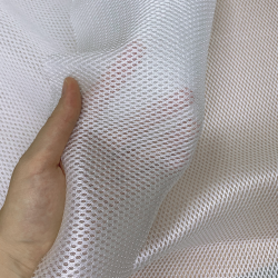 Сетка 3D трехслойная Air mesh 160 гр/м2, цвет Белый (на отрез)  в Шахтах