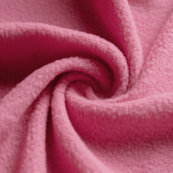 Флис Односторонний 130 гр/м2, цвет Розовый (на отрез)  в Шахтах
