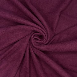 Флис Односторонний 130 гр/м2, цвет Бордовый (на отрез)  в Шахтах