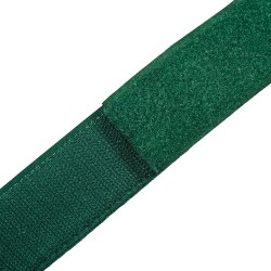 Контактная лента 40мм (38мм)  Зелёный (велькро-липучка, на отрез)  в Шахтах
