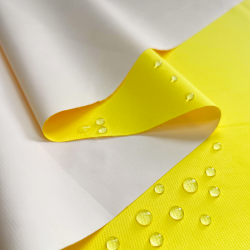 Водонепроницаемая Дышащая Мембранная ткань PU 10'000, цвет Жёлтый (на отрез)  в Шахтах